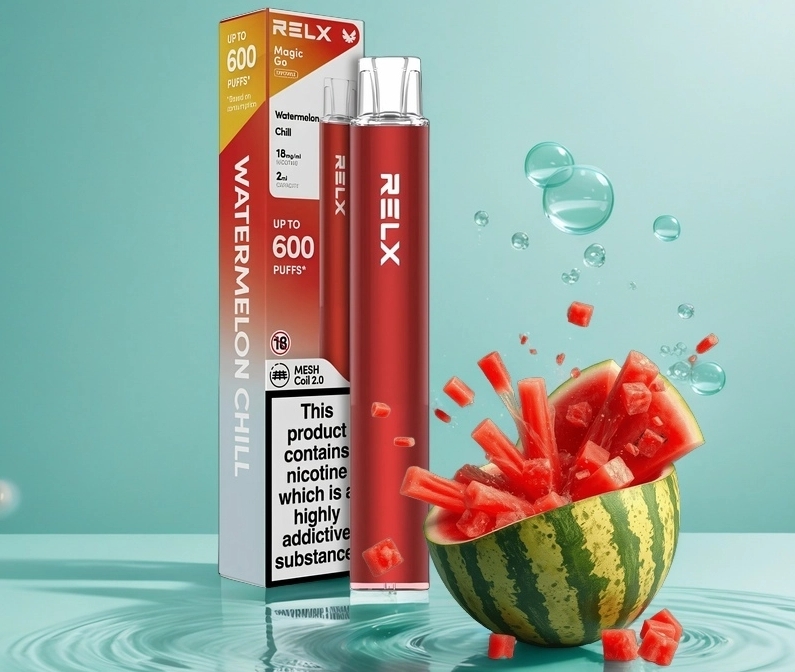 RELX MagicGo GA600 Vape - البرد البطيخ: انعاشة قطرية في كل نفثة